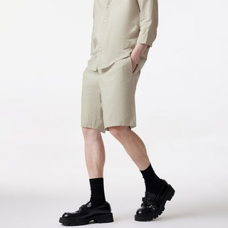 杰克·琼斯（JACK&JONES）春夏季款男士短裤基础百搭休闲纯色双侧插袋短裤男裤224315002 岩石色C45 岩石色C45 175/84A/MR