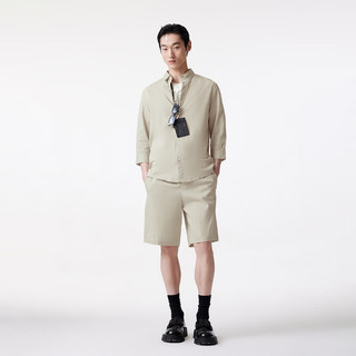 杰克·琼斯（JACK&JONES）春夏季款男士短裤基础百搭休闲纯色双侧插袋短裤男裤224315002 岩石色C45 岩石色C45 175/84A/MR