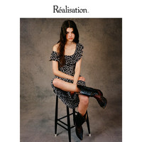 RealisationPar连衣裙梦幻优雅碎花度假真丝裙The Minnie