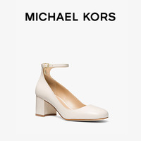 MICHAEL KORS Perla 女士圆头玛丽珍粗跟高跟鞋