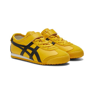 Onitsuka Tiger鬼塚虎经典运动休闲鞋男女童中大童运动鞋MEXICO 66™ KIDS 黄色 35码