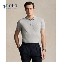 Polo Ralph Lauren 拉夫劳伦男装 24年秋修身版弹力Polo衫RL18511 020-安多弗花灰纱 S