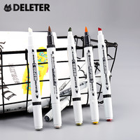 DELETER 灵猫 日本进口DELETER/灵猫马克笔漫画手绘酒精油性马克笔麦克笔NEOPIKO-2代马克笔12 24 36 72色 肤色套装
