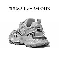 MASON GARMENTS 老爹鞋女增高潮流复古防滑耐磨厚底运动休闲鞋男款