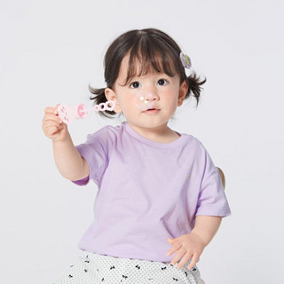巴拉巴拉 宝宝短袖t恤婴儿女童上衣夏装透气舒适造型可爱甜美萌趣