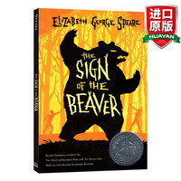 英文原版 海狸的记号 The Sign of the Beaver 纽伯瑞银 英文版儿童小说