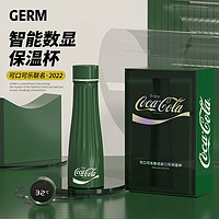 88VIP：germ 格沵 可口可乐联名 智能保温杯 可乐绿 330ml