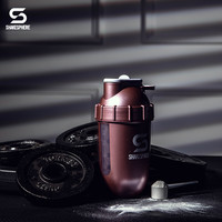 SHAKESPHERE 英国ShakeSphere运动水杯摇摇杯蛋白粉杯可耐高温胶囊杯. 视窗款-玫瑰金(透明窗) 700ml