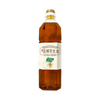 咪然 食用油 物理压榨 压榨一级花生油 900ml