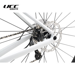 UCC自行车 UCC 盖洛普公路车铝合金内走线车架禧玛诺变速培林轮组 飞天蓝 20速 L/500身高：177-186