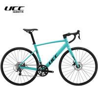 UCC自行车 UCC 盖洛普公路车铝合金内走线车架禧玛诺变速培林轮组 飞天蓝 20速 L/500身高:177-186