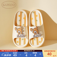 果壳(Gukoo)拖鞋女款夏天迪士尼ip联名室内家居可拆鞋垫可外穿凉拖鞋