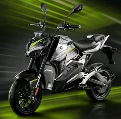zub五星钻豹高速电动摩托车72v35ah