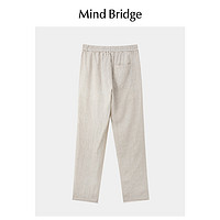 88VIP：Mind Bridge MindBridge男士通勤休闲裤夏季轻薄长裤2024新款裤子