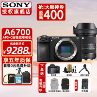 SONY/索尼 新一代 APS-C画幅微单相机+适马18-50mm F2.8镜头