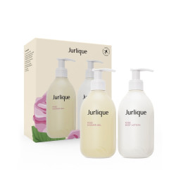 茱莉蔻 身体护理套装 (玫瑰柔肤沐浴露300ml+柔肤身体乳300ml)