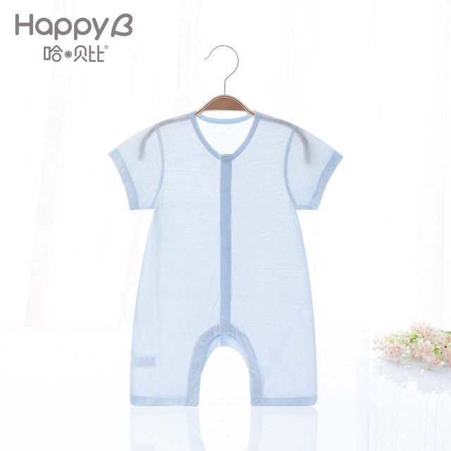 哈·贝比 哈贝比 新生儿透气衣服