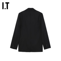 IT AMI男装纯色纯色西装夹克通勤质感双排扣西服外套HBV204MM