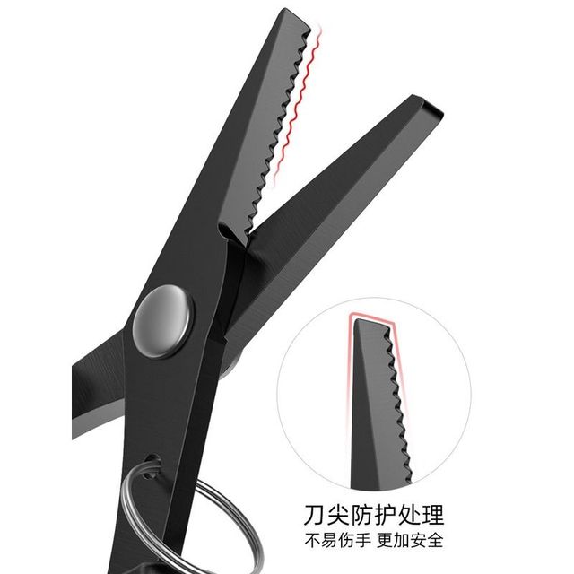 短云 镀钛钓鱼专用剪刀PE线铅皮鱼线大力马不锈钢路亚垂钓小剪刀多功能