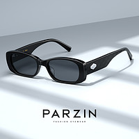 88VIP：PARZIN 帕森 PAZA系列小框太阳镜女范丞丞同款复古街拍防紫外线墨镜12710