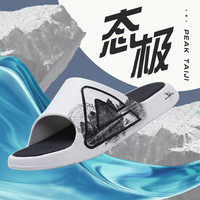 匹克(PEAK)态极国创拖鞋外穿运动拖鞋鞋防滑沙滩鞋浴室凉拖 DL430457乳白/深灰(男款) 40