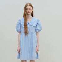 【连衣裙女2024夏季】设计感短袖连衣裙镂空少女感裙子女