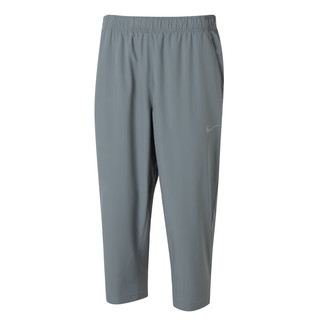 耐克（NIKE）运动裤男裤2024夏季休闲裤梭织透气宽松七分裤FB7503-084 FB7503-084灰色 M