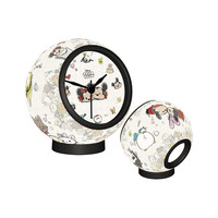 3D-JP桌面时钟145片塑料立体拼图个性创意钟表摆件装饰甜蜜时光KC1031