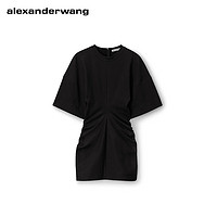 ALEXANDER WANG【精选5折】亚历山大王女士圆领罗纹迷你连衣裙 自然色 00