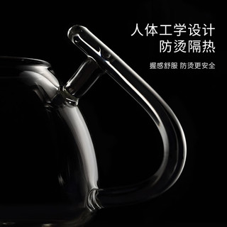 吉谷（K·KOU） TY01 公道杯 高硼硅耐热玻璃杯 泡茶器公杯分茶器吉谷茶器500ML