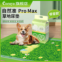 COCOYO狗尿垫宠物尿垫狗狗尿片1.2m*0.9m尿不湿自然准草地大狗尿布 自然准