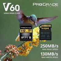 铂格瑞 ProGrade Digital ProGradeDigital SD卡V60  512G 4K存储卡单反存储卡