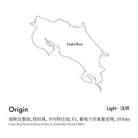 CoffeeBuff莫扎特 哥斯达黎加音乐家系列蜜处理精品手冲咖啡豆F15