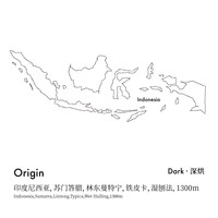 CoffeeBuff 印度尼西亚苏门答腊曼特宁深烘焙 精品手冲咖啡豆 F04