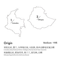 CoffeeBuff哥伦比亚分界线庄园蓝莓华夫樱桃莓果意式咖啡豆E32