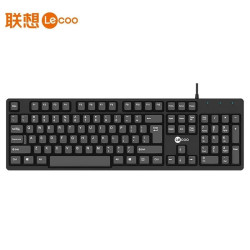 联想 无线键盘鼠标套装 键鼠套装 学生多媒体电脑笔记本键盘 kb101单