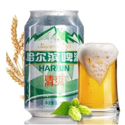 harbin哈尔滨啤酒330ml6罐装