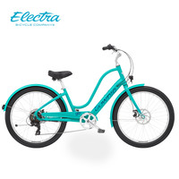 Electra 自行车Townie GO 变速电动助力自行车时尚通勤轻便电助力