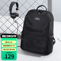 高尔夫(GOLF)双肩包男士多功能背包防泼水撞色笔记本电脑包大学生书包时尚休闲 1