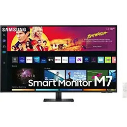 SAMSUNG 三星 43 英寸 M70B 系列 4K UHD USB-C 智能显示器和流媒体电视