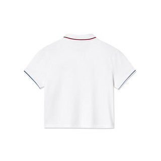 Levi's李维斯Paris胶囊系列女士短袖POLO衫0023U-0000 白色 0023U-0000 XS