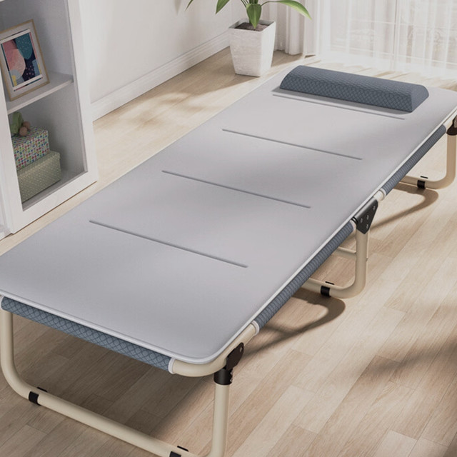 限地区、PLUS会员：双鑫达 折叠床单人床 配舒适棉垫