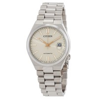 CITIZEN 西铁城 Tsuyosa 米色表盘机械男表 NJ0151-88W