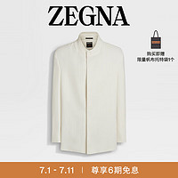 杰尼亚（Zegna）24春夏米白色OasiLino夹克787030A7-1D7BH0-48