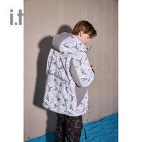 it UNDERGARDEN男装棉服夹克秋冬街头潮酷迷彩外套7255M