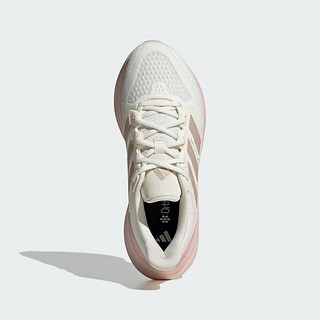 adidas ULTRARUN 5 W舒适跑步鞋女子阿迪达斯IE8800 汉玉白/奇迹灰褐棕/黑色 36