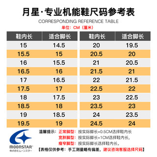 月星童鞋 2024年秋季 儿童运动鞋男童跑步鞋女孩暴走鞋机能鞋篮球鞋 蓝色 内长15cm 适合脚长14.5cm