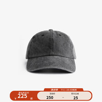 ABERCROMBIE & FITCH男装 24夏季潮流时尚复古做旧基本款棒球帽KI112-4043 灰色 One Size