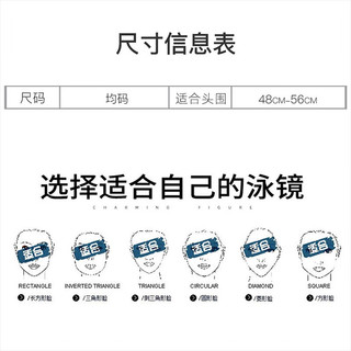 洲克（ZOKE） 游泳镜舒适防水防雾防紫外高清训练运动泳镜专业竞速型 黑色 常规