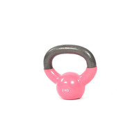KYLINFIT 浸塑壶铃 男士家用壶铃铸铁浸塑提壶哑铃力量训练手臂深蹲壶铃球 2kg
